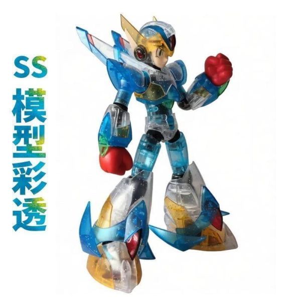 【史派克工廠】結單免運26年4月 SS模型 彩透&實色 洛克人 KP701 艾克斯第五形態 獵鷹裝甲 組裝 0326 SS模型 彩透&實色 洛克人 KP701 艾克斯第五形態 獵鷹裝甲 組裝