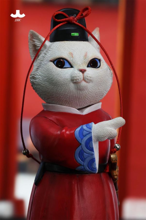 【史派克工廠】結單25年Q1 JXK 1/6 喵青天 貓 公仔 包青天 JXK267 共4款 0114 JXK 1/6 喵青天 貓 公仔 包青天 JXK267 共4款