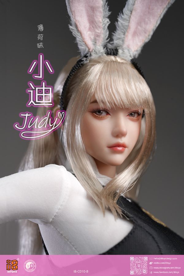 【史派克工廠】結單免運25年Q3 I8TOYS 1/6薄荷口味 小迪Judy 頭雕服飾套裝i8-C010-B款 0725 I8TOYS 1/6薄荷口味 小迪Judy 頭雕服飾套裝i8-C010-B款