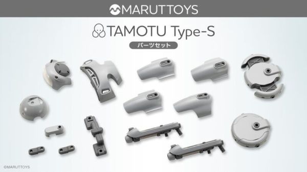 【史派克工廠】結單 預購24年10月壽屋 組裝模型1/12 MARUTTOYS TAMOTU Type-S 部件套装 0605 壽屋 組裝模型1/12 MARUTTOYS TAMOTU Type-S 部件套装