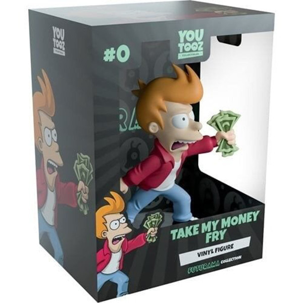 【史派克工廠】結單 預購 10月  Youtooz Take My Money Fry 飛出個未來 迷因公仔 0329 Youtooz Take My Money Fry 飛出個未來 迷因公仔