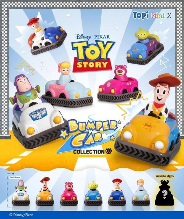【史派克工廠】結單25年1月 TOPI Mini-X 碰碰車收藏1 玩具總動員 中盒8入 1231 TOPI Mini-X 碰碰車收藏1 玩具總動員 中盒8入