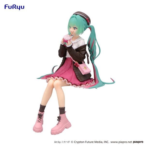【史派克工廠】結單 預購24年9月 FuRyu 景品 初音音未來 初音泡麵蓋公仔 秋季粉紅ver. 0521 FuRyu 景品 初音音未來 初音泡麵蓋公仔 秋季粉紅ver.