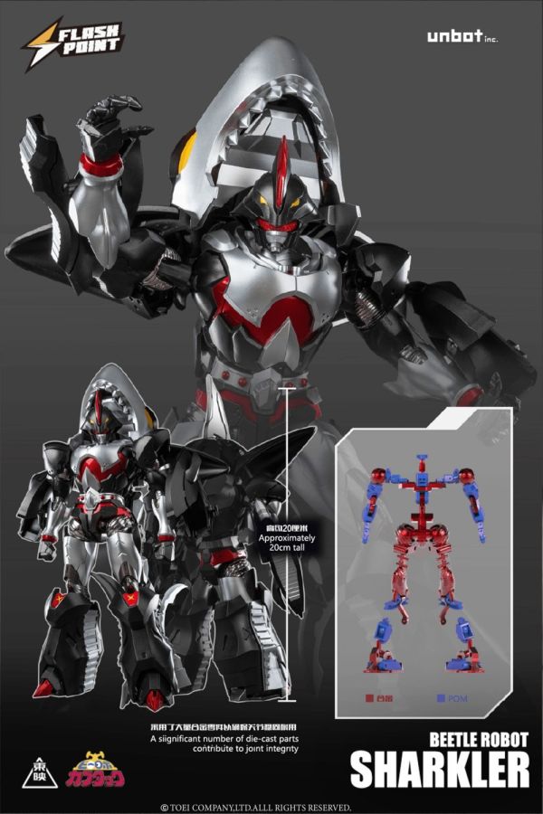 【史派克工廠】結單免運25年Q2 閃點模玩 鐵甲小寶 鯊魚辣椒 合金成品模型 特典 0613 閃點模玩 鐵甲小寶 鯊魚辣椒 合金成品模型 特典