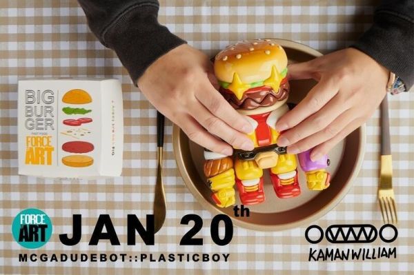 【史派克工廠】現貨 Force of Art 藝俠原力 x Kamanwilliam 18CM 麥膠初代機 0202 Force of Art 藝俠原力 x Kamanwilliam 18CM 麥膠初代機