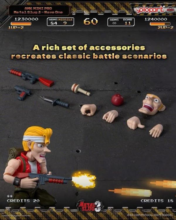 【史派克工廠】結單免運26年Q1 YOLOPARK AMK MINI Pro 越南大戰3 第一彈 0323 YOLOPARK AMK MINI Pro 越南大戰3 合金彈頭3 第一彈