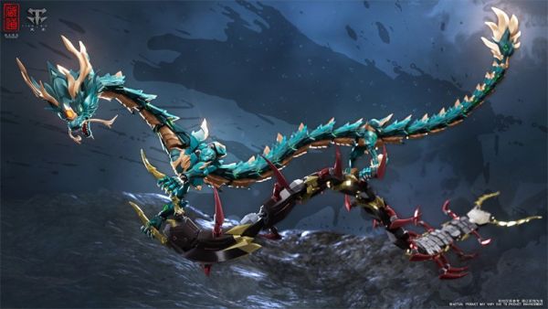 【史派克工廠】結單免運25年Q1 藏道模型 神獸 蒼龍 機甲 龍 CD-DB-01 可動完成品 1209 藏道模型 神獸 蒼龍 機甲 龍 CD-DB-01 可動完成品