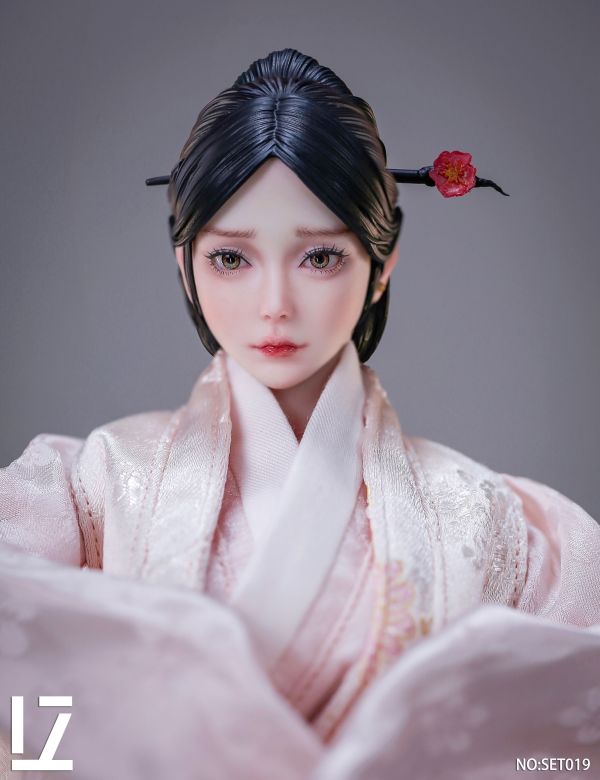 【史派克工廠】結單免運25年Q2 LZ TOYS 1/6 古裝女子 憐 可動眼女頭雕 SET019 1008 LZ TOYS 1/6 古裝女子 憐 可動眼女頭雕 SET019
