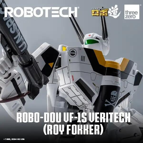 【史派克工廠】結單24年Q4 threezero ROBO道 超時空要塞 VF-1S 女武神 羅伊·福卡機 0703 threezero ROBO道 超時空要塞 VF-1S 女武神 羅伊·福卡機