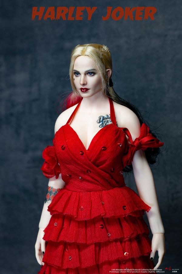 【史派克工廠】結單 預購Q4 九匠Nine Craftsmen 1/6哈莉 小丑女 Harley J-004 無素體 1031 九匠Nine Craftsmen 1/6哈莉 小丑女 Harley J-004 無素體