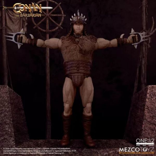 【史派克工廠】預購免運26年Q4 Mezco 螞蟻 one:12 野蠻人柯南 競技場版 可動 MEZ7681 0610 Mezco 螞蟻 one:12 野蠻人柯南 競技場版 可動 MEZ7681
