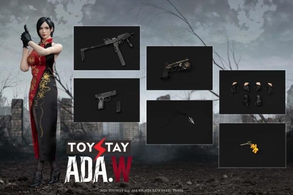 【史派克工廠】預購免運26年Q4 TOYSTAY TS-010 艾達王 旗袍版《惡靈古堡4》1/6 包膠可動 0623 TOYSTAY TS-010 艾達王 旗袍版《惡靈古堡4》1/6 包膠可動