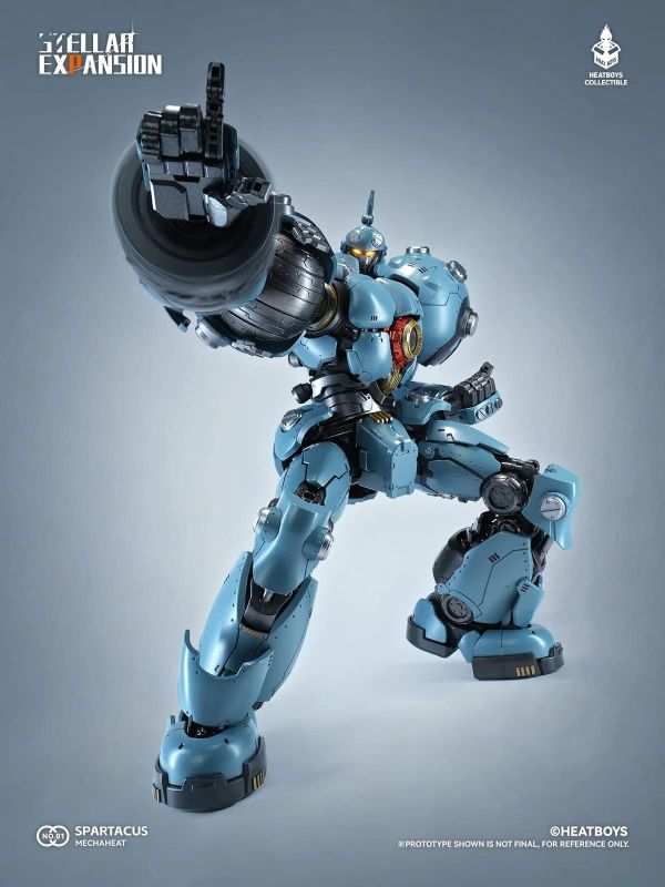 【史派克工廠】預購免運26年9月 響指動漫 HEATBOYS 機械巨兵1號機 斯巴達克斯 0514 響指動漫 HEATBOYS 機械巨兵1號機 斯巴達克斯