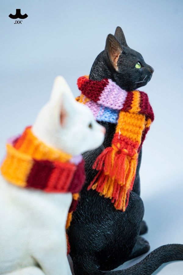 【史派克工廠】預購26年Q1 JXK 雙生貓侶Twinbound Cats 黑貓 白貓 動物模型 2款 0122 JXK 雙生貓侶Twinbound Cats 黑貓 白貓 動物模型 2款