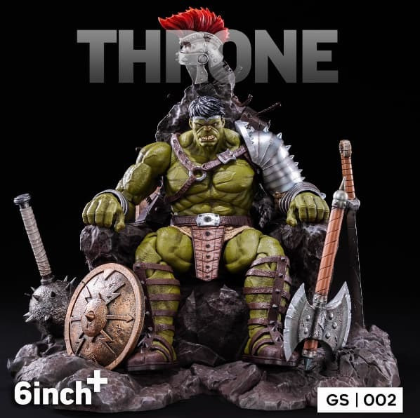 【史派克工廠】預購免運26年Q2 6inchplus GS002 綠殤 THRONE 王座 1009 6inchplus GS002 綠殤 THRONE 王座