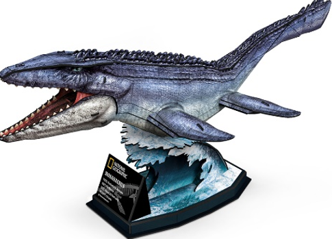 【史派克工廠】預購免運26年4月 CubicFun 國家地理 恐龍系列 3D立體拼圖 5款 0304 CubicFun 國家地理 恐龍系列 3D立體拼圖 5款