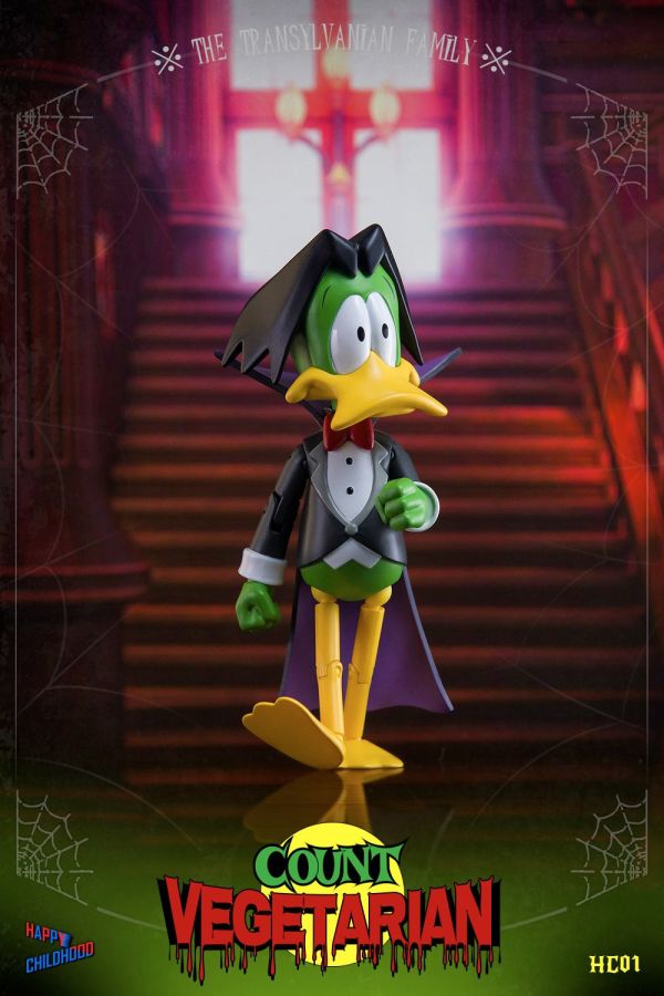 【史派克工廠】預購免運26年Q2 幸福童年 6寸 怪鴨歷險記 素食伯爵 可動 #HC01 再販 0108 幸福童年 6寸 怪鴨歷險記 素食伯爵 可動 #HC01 再販