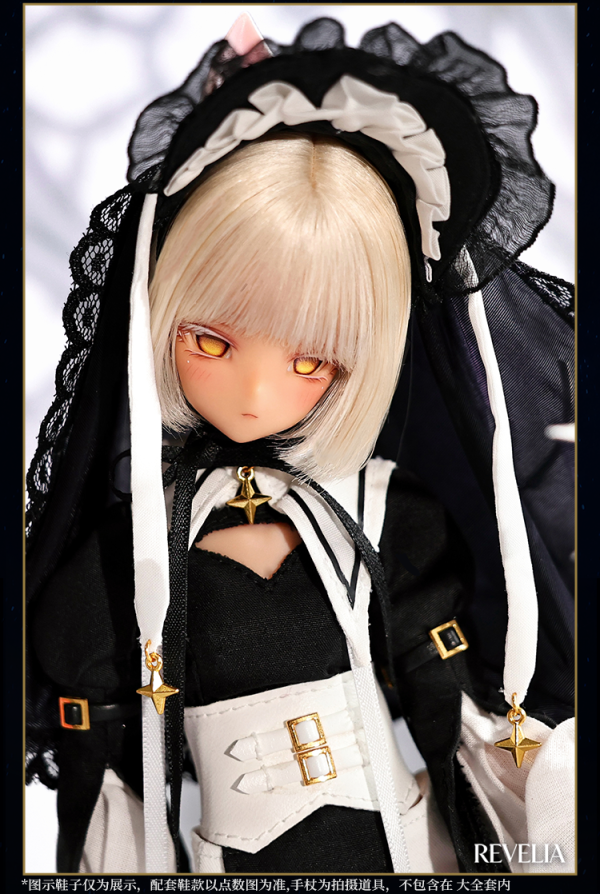 【史派克工廠】預購免運10月 心之顯影 修女雙子 露西拉 黑/白官服 全套 LXL-01-B/W 可動機械關節 0528 心之顯影 修女雙子 露西拉 黑/白官服 全套 LXL-01-B/W 可動機械關節