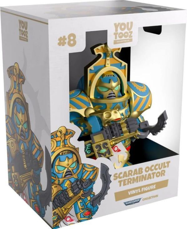 【史派克工廠】預購11月 Youtooz 戰鎚40K 星際戰士2 千子聖甲蟲終結者 5.5吋 不可動 搪膠 0427 Youtooz 戰鎚40K 星際戰士2 千子聖甲蟲終結者 5.5吋 不可動 搪膠