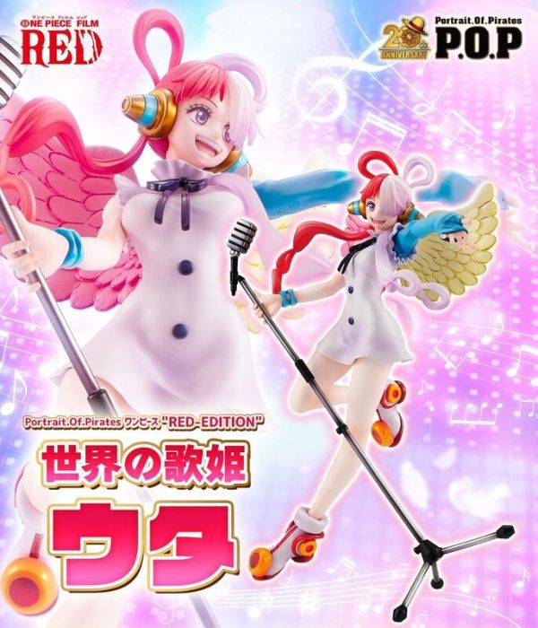 【史派克工廠】結單24年9月預購免運 MH POP 海賊王 RED-EDITION 世界的歌姬 美音 烏塔 0318 MH POP 海賊王 RED-EDITION 世界的歌姬 美音 烏塔