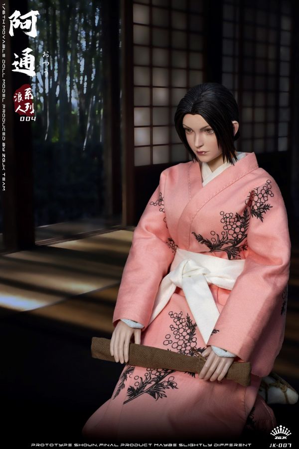 【史派克工廠】結單 預購24年Q3 ZGJKtoys 1/6 浪人系列 阿通 女浪人 JK-007 0523 ZGJKtoys 1/6 浪人系列 阿通 女浪人 JK-007