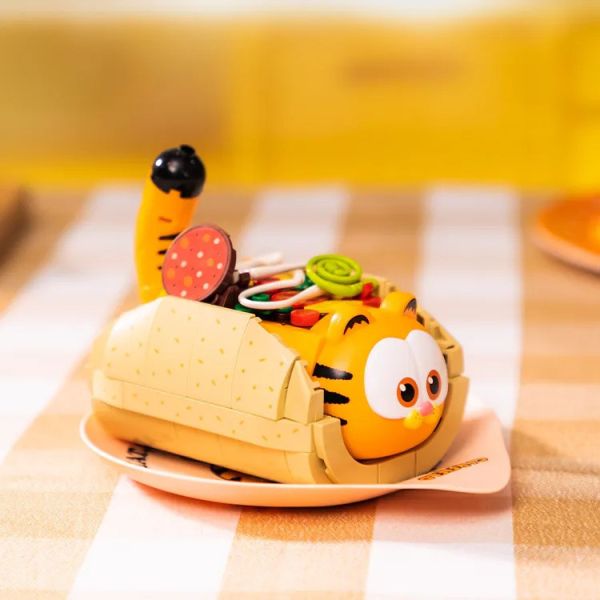 【史派克工廠】結單 現貨 PANTASY 拼奇 加菲貓 收藏積木 塔可 86808 0830 PANTASY 拼奇 加菲貓 收藏積木 塔可 86808