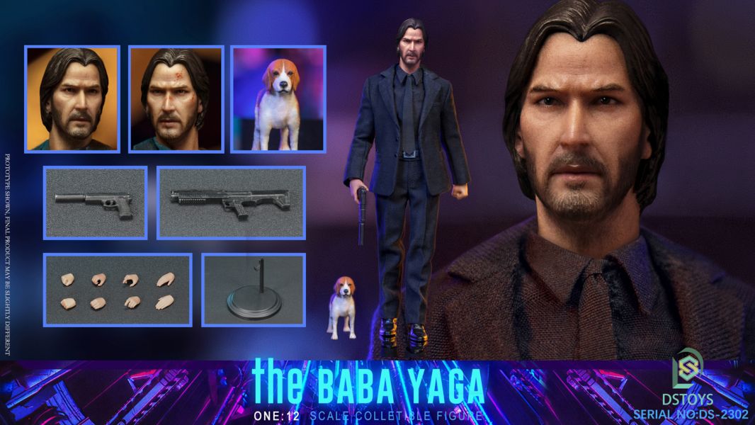【史派克工廠】結單 預購Q3 DSTOYS DS-2302 1/12 捍衛任務 John Wick 基努李維 6寸 0531 DSTOYS DS-2302 1/12 捍衛任務 John Wick 基努李維 6寸