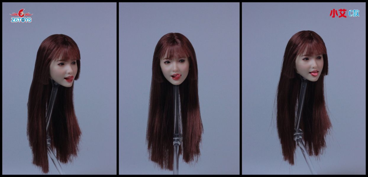 【史派克工廠】結單免運25年6月 Z6TOYS 1/6 亞洲可動眼表情女頭雕ZC017ABCDEF 共6款 0521 Z6TOYS 1/6 亞洲可動眼表情女頭雕ZC017ABCDEF 共6款