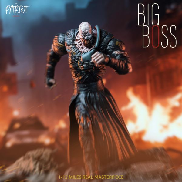 【史派克工廠】結單免運26年Q3 愛國者 Patriot 1/12 生化 BIG BOSS 追追 2批 可動 0224 愛國者 Patriot 1/12 生化 BIG BOSS 追追 2批 可動