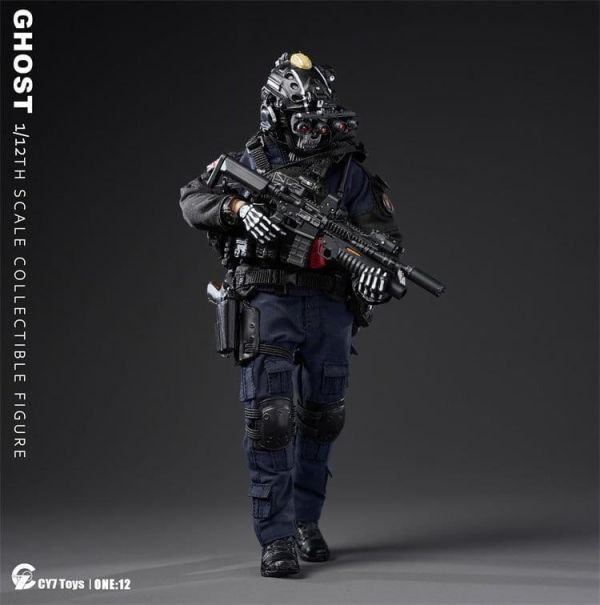 【史派克工廠】結單 免運 27年2月 CY7 Toys 黑夜幽靈 1/12可動人偶 1028 CY7 Toys 黑夜幽靈 1/12可動人偶