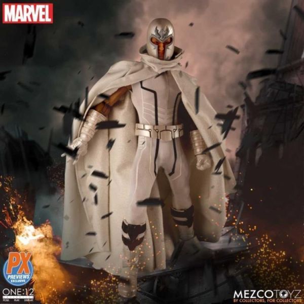【史派克工廠】現貨 PX限定版 MEZCO Marvel 萬磁王 Magneto X戰警系列 現貨 PX限定版 MEZCO Marvel 萬磁王 Magneto X戰警系列