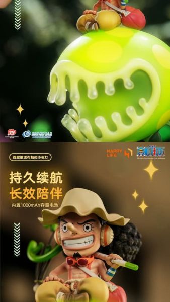 【史派克工廠】結單免運26年Q1 HAPPY LIFE 22cm高 海賊王 騙人布觸控小夜燈 HL-0403 0828 HAPPY LIFE 22cm高 海賊王 騙人布觸控小夜燈 HL-0403
