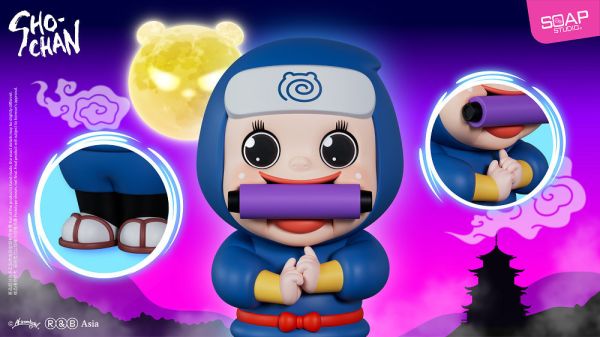 【史派克工廠】結單 預購24年Q4 SOAP STUDIO SH023 燦子家族 燦子 藍色忍者款 0614 SOAP STUDIO SH023 燦子家族 燦子 藍色忍者款