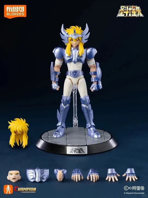 【史派克工廠】結單25年12月 布魯可 可動積木公仔 聖鬥士星矢 超越版 天鵝座 冰河 1030 布魯可 可動積木公仔 聖鬥士星矢 超越版 天鵝座 冰河