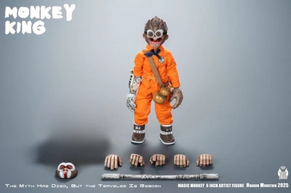 【史派克工廠】預購免運Q2 MAGIC MONKEY 魔法猴子 1/12 破敗紀元 鐵臂行者 可動 普通 豪華 1218 MAGIC MONKEY 魔法猴子 1/12 破敗紀元 鐵臂行者 可動 普通 豪華