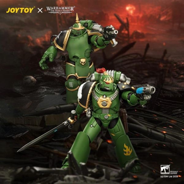 【史派克工廠】預購免運8月 joytoy暗源 戰錘 荷魯斯之亂 火蜥蜴 MKVI型/MKIII型 戰術軍團士兵 0713 joytoy暗源 戰錘 荷魯斯之亂 火蜥蜴 MKVI型/MKIII型 戰術軍團士兵