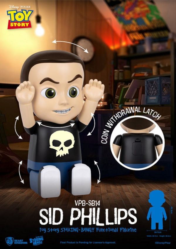 【史派克工廠】預購免運26年Q2 野獸國 VPB-SB14 玩具總動員系列 SYAKING存錢筒 阿薛款 1203 野獸國 VPB-SB14 玩具總動員系列 SYAKING存錢筒 阿薛款