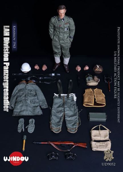 【史派克工廠 】 結單免運25年Q3 禦戰道 1/6 二戰德軍警衛旗隊師擲彈兵 哈爾科夫 1943 0825 禦戰道 1/6 二戰德軍警衛旗隊師擲彈兵 哈爾科夫