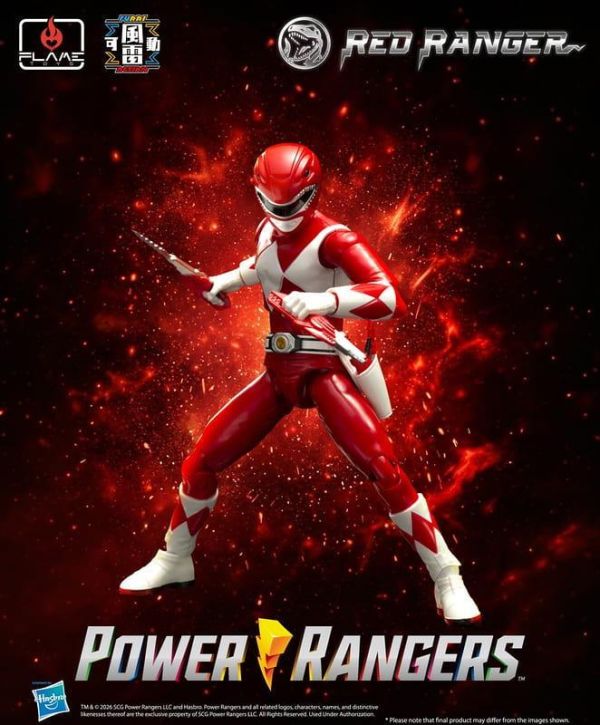 【史派克工廠】預購26年10月 千值練 風雷可動 金剛戰士 Power Rangers 紅衣戰士 0601 千值練 風雷可動 金剛戰士 Power Rangers 紅衣戰士