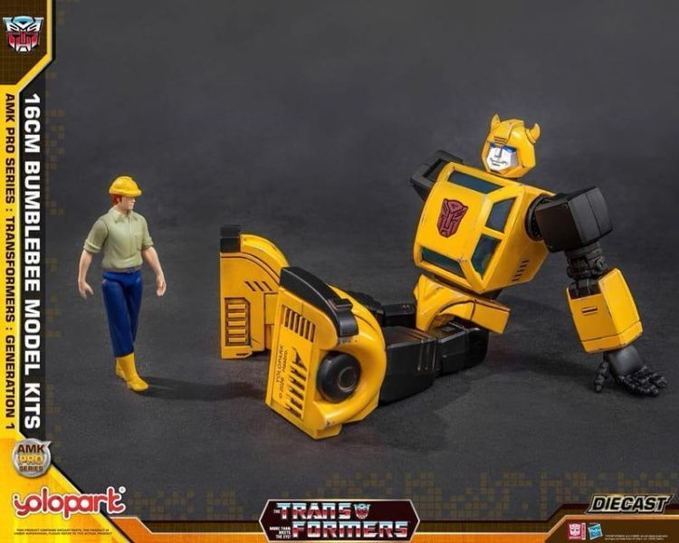 【史派克工廠】結單免運26年Q1 YOLOPARK AMK PRO系列 變形金剛G1 大黃蜂 預組裝合金可動 0323 YOLOPARK AMK PRO系列-變形金剛 G1 大黃蜂 預組裝可動模型