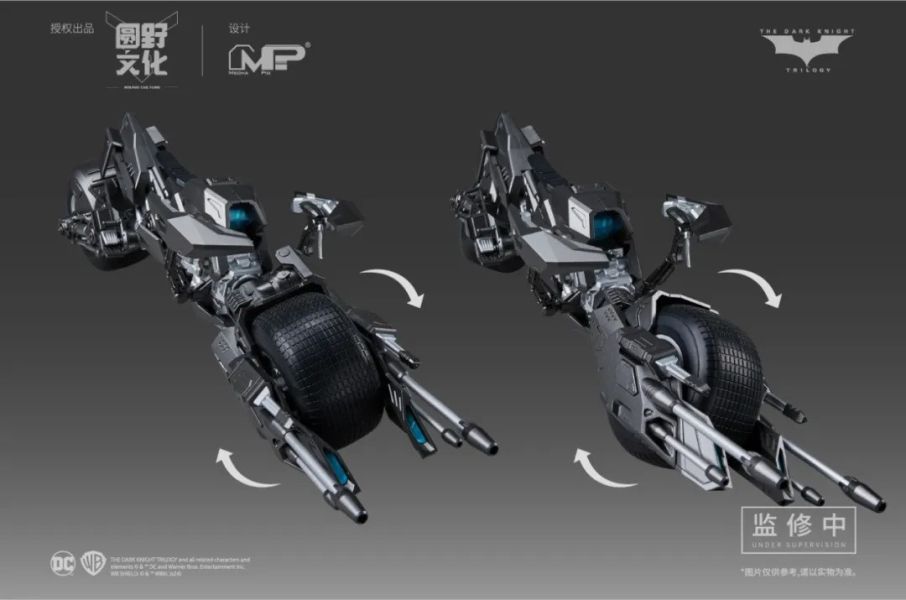 【史派克工廠】結單 預購24年7月 將魂姬 DC-02 1/10 蝙蝠俠 貓女 摩托車 組裝模型 0624 將魂姬 DC-02 1/10 蝙蝠俠 貓女 摩托車 組裝模型