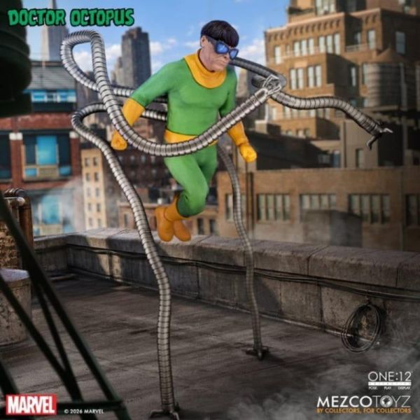 【史派克工廠】預購免運27年Q3 Mezco One12 漫威 八爪博士 章魚博士 1/12 可動人偶 1104 Mezco One12 漫威 八爪博士 章魚博士 1/12 可動人偶