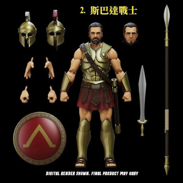 【史派克工廠】結單 免運Q2 BFS 老闆打擊 史詩豪華 惡魔騎士 斯巴達戰士 阿羅拉 札萊斯卡 1/12 4款0921 BFS 老闆打擊 史詩豪華 惡魔騎士 斯巴達戰士 阿羅拉 札萊斯卡 1/12 4款
