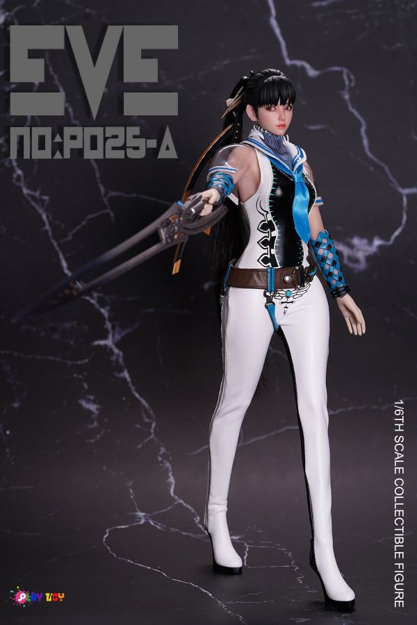 【史派克工廠】結單預購免運25年Q2 PLAY TOY 1/6 劍星 騰空小隊 EVE 可動人偶 P025A 0925 PLAY TOY 1/6 劍星 騰空小隊 EVE 可動人偶 P025A