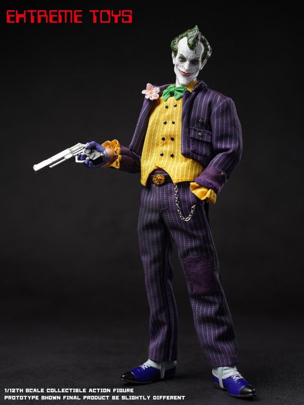 【史派克工廠】預購免運Q1 極模型 EXTREME TOYS 1/12 阿卡姆騎士小醜 EX003V2 可動 0828 極模型 EXTREME TOYS 1/12 阿卡姆騎士小醜 EX003V2 可動