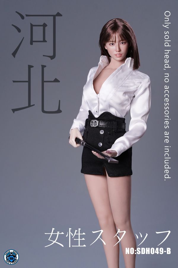 【史派克工廠】結單 預購免運24年Q4 SUPER DUCK 1/6 女優頭雕 SDH049 ABC 三款 0529 SUPER DUCK 1/6 女優頭雕 SDH049 ABC 三款
