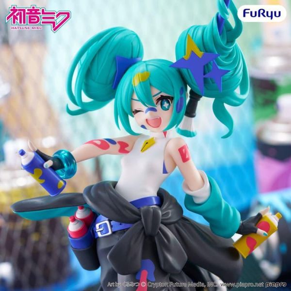 【史派克工廠】預購26年7月 Furyu 景品 初音未來 Miku 油漆女孩 異色Ver 0309 Furyu 景品 初音未來 Miku 油漆女孩 異色Ver