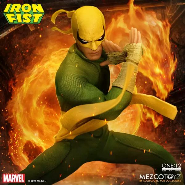 【史派克工廠】結單 免運27年Q2 Mezco one:12 漫威漫畫 鐵拳 鐵拳俠 MEZ775500 可動 0916 Mezco one:12 漫威漫畫 鐵拳 鐵拳俠 MEZ775500 可動