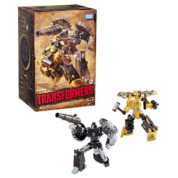 【史派克工廠 】結單25年9月 孩之寶 變形金剛世代系列 鋼鐵之心Timelines 密卡登 大黃蜂 雙入組 0820 孩之寶 變形金剛世代系列 鋼鐵之心Timelines 密卡登 大黃蜂 雙入組