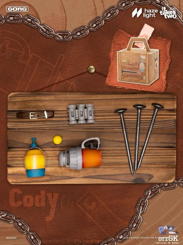 【史派克工廠】預購免運26年1月 泡泡瑪特 共鳴 GONG 雙人成行系列 科迪 梅 冬季款 配件包 1222 泡泡瑪特 共鳴 GONG 雙人成行系列 科迪 梅 冬季款 配件包